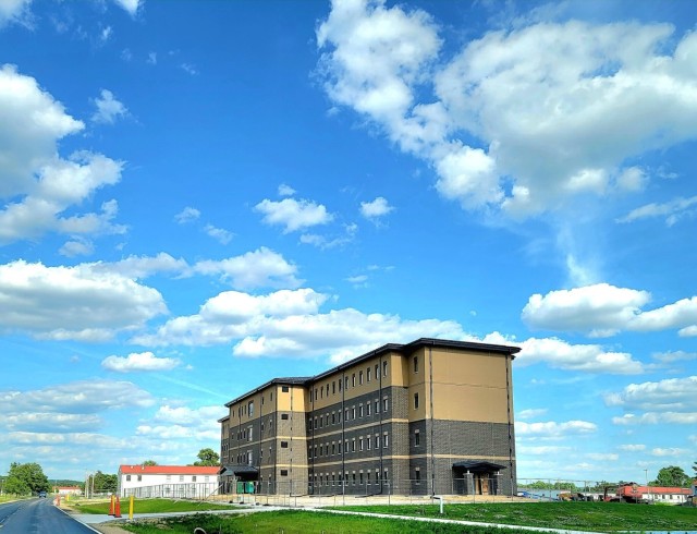 June 2022 barracks construction operations at Fort McCoy