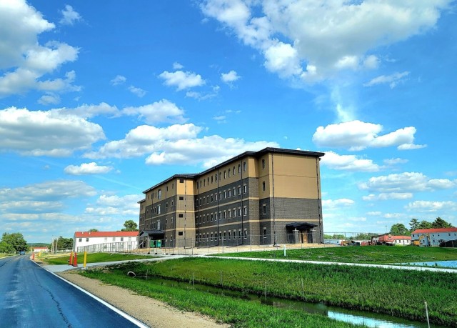 June 2022 barracks construction operations at Fort McCoy