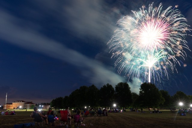 Fort Knox celebrates 246 years of our nation’s independence with a fireworks display and festivities on Brooks Field, July 4, 2022.