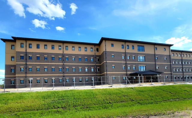 June 2022 barracks construction operations at Fort McCoy
