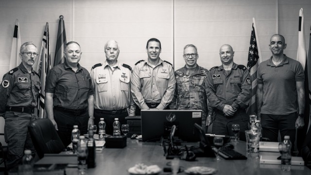 Top air defenders from EUCOM and Israel strengthen bonds, professional and personal