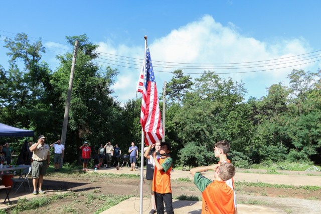 Eighth Army supports Scouts during annual merit badge event