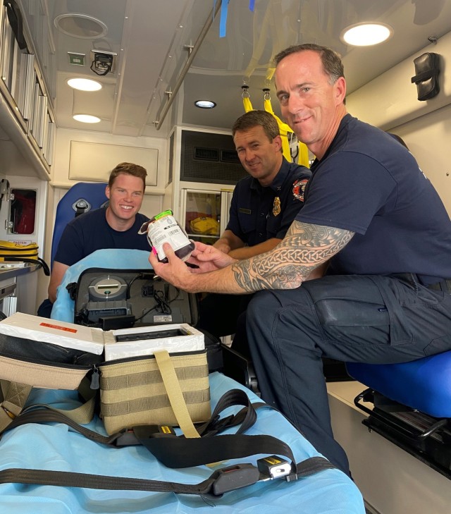 Fort Hunter Liggett First in Army to Receive Prehospital Whole Blood Transfusion Capability