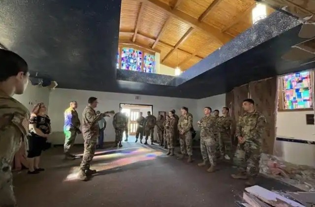 Chapel renovations underway