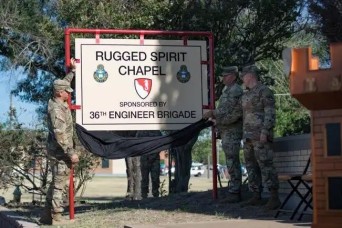 Fort Hood chapel's new name reflects 36th Engineer Brigade's ruggedness