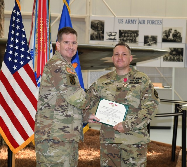 COL Welch receives Legion of Merit