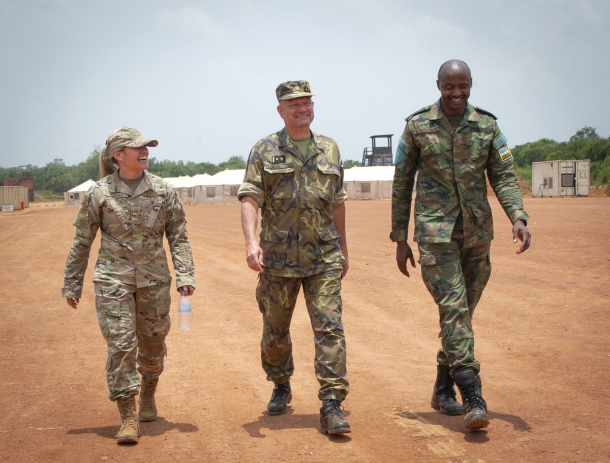 Nebraska National Guard, Rwanda build partnership