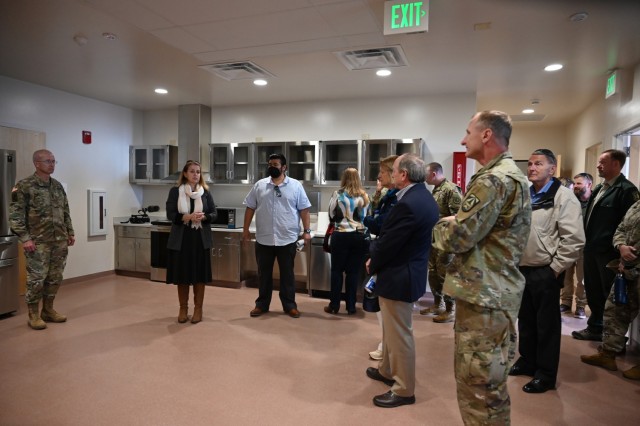 The U.S. Army Research Institute of Environmental Medicine held a ribbon cutting ceremony and tour for its High Altitude Research Laboratory at Pikes Peak, Colorado, on June 28. 