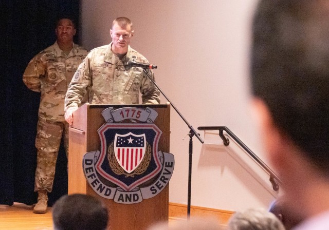Adjutant General School welcomes 36th commandant