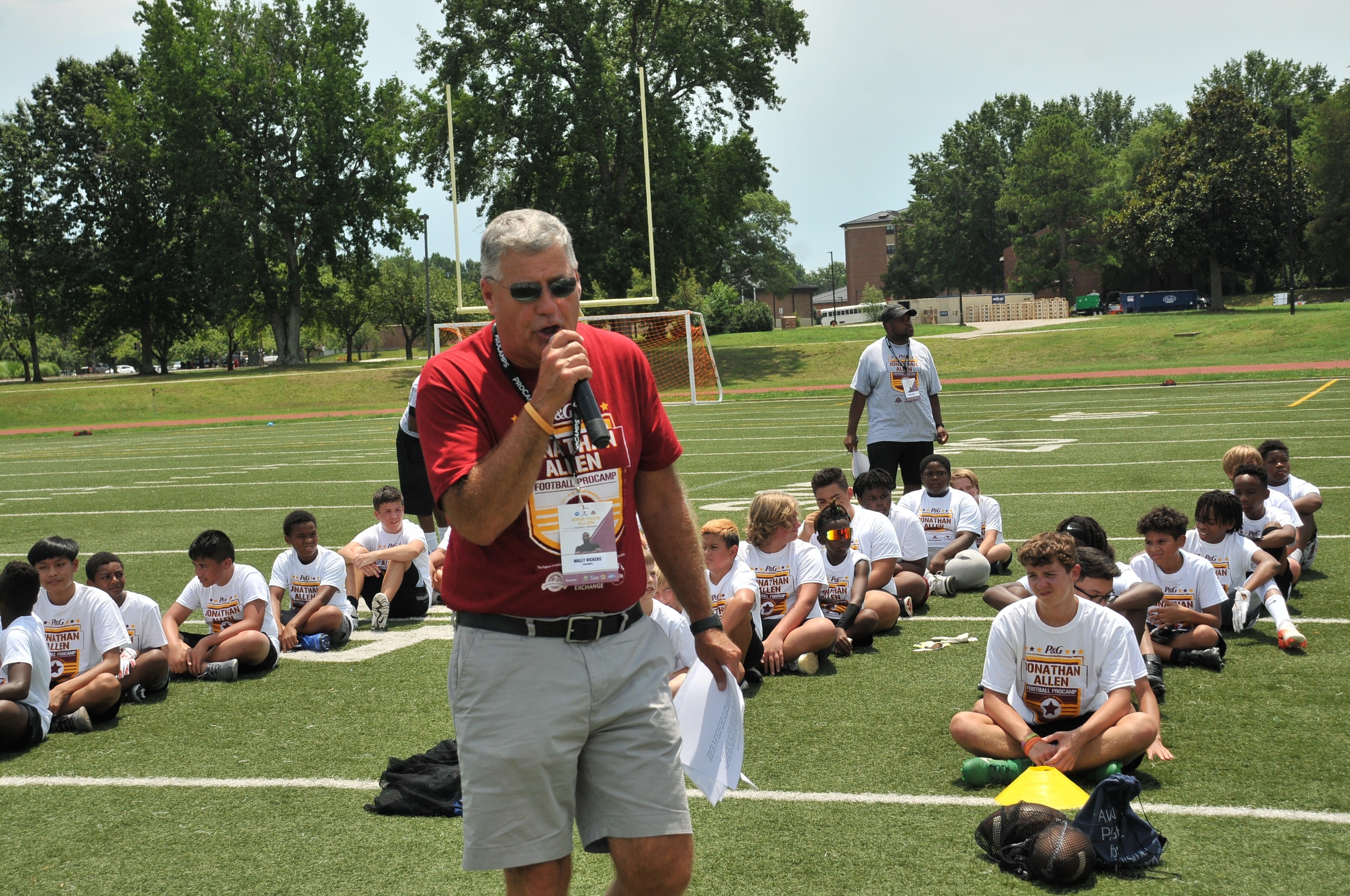 NFL Football star spends time with kids at Fort Lee ProCamp, Article