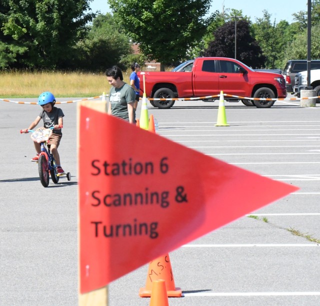 Fort Drum FMWR Bike Rodeo promotes safe riding for children