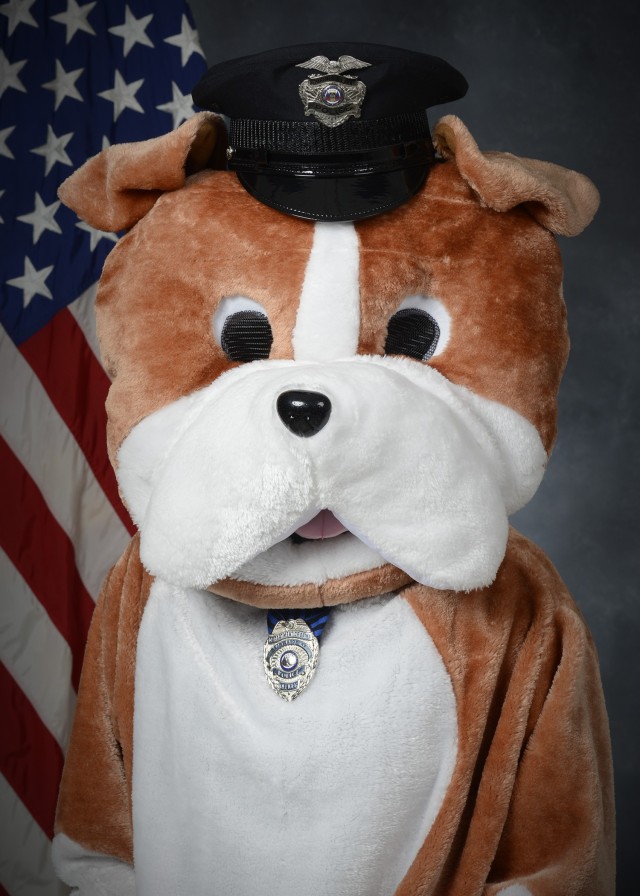Willie, the new Fort Knox Directorate of Emergency Services mascot