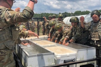 Soldiers train to beat the heat