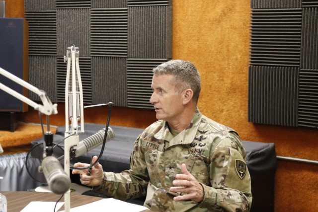 White Sands Missile Range radio interview at University of Texas at El Paso