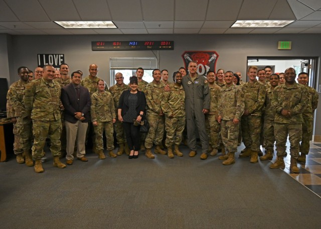 AMC leadership sees firsthand America’s Airlift Wing capes