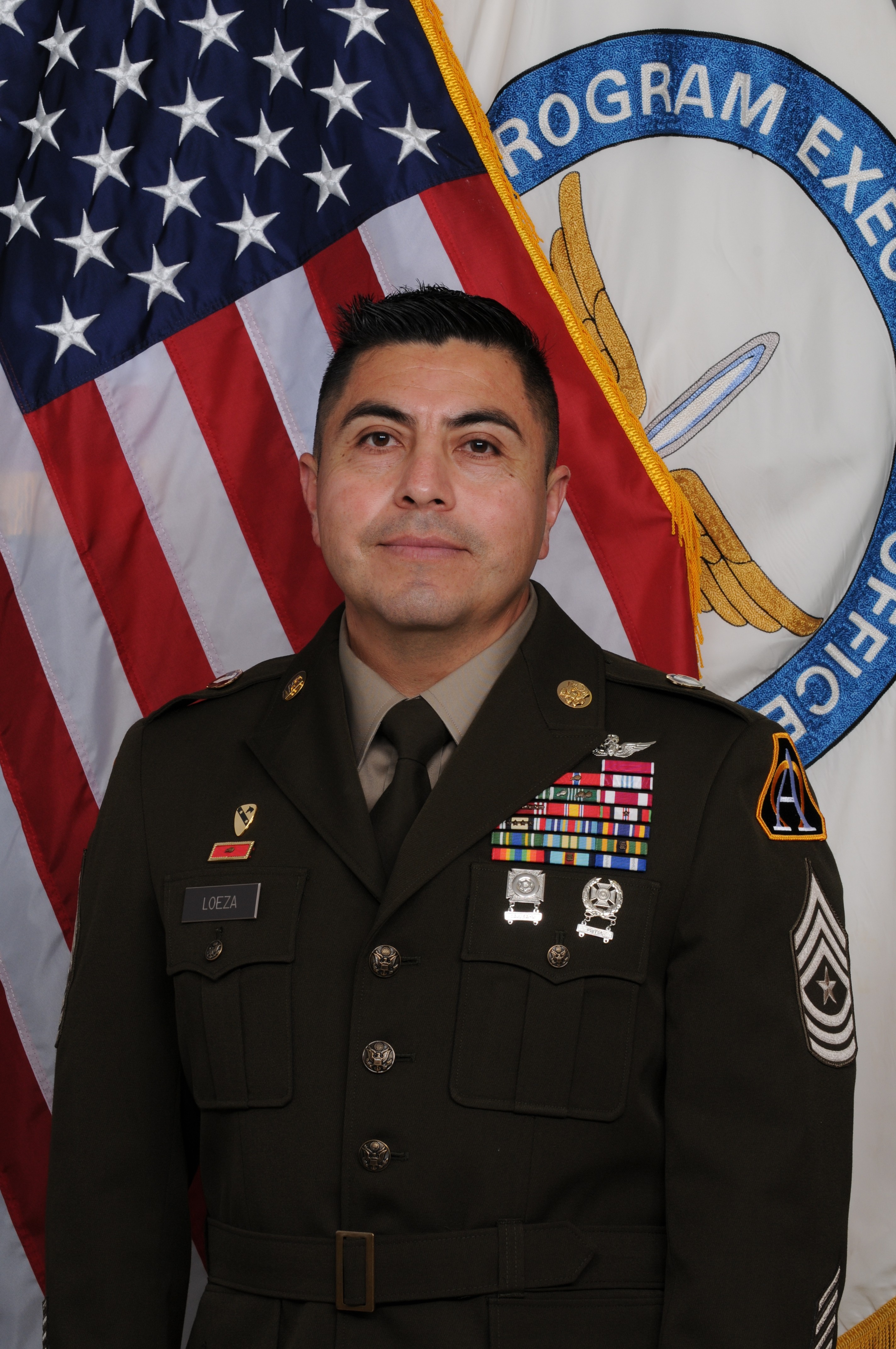 Sgt. Maj. Carlos Loeza