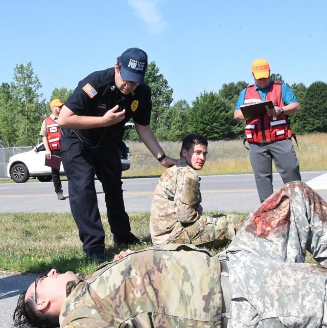 Annual full-scale exercise tests emergency response of Fort Drum, community partners