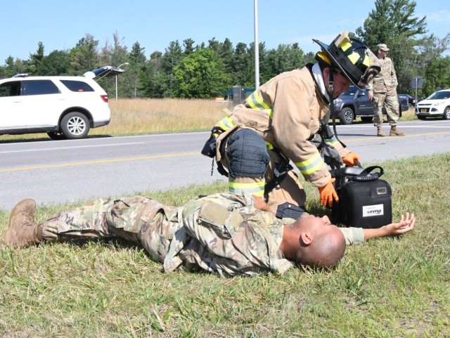 Annual full-scale exercise tests emergency response of Fort Drum, community partners