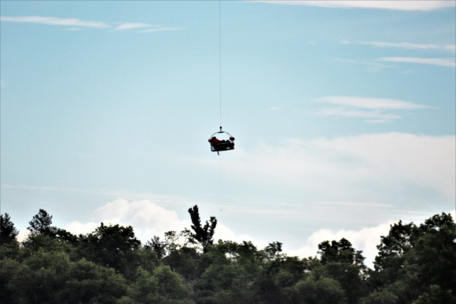 UH-60 Black Hawk crew training at Fort McCoy