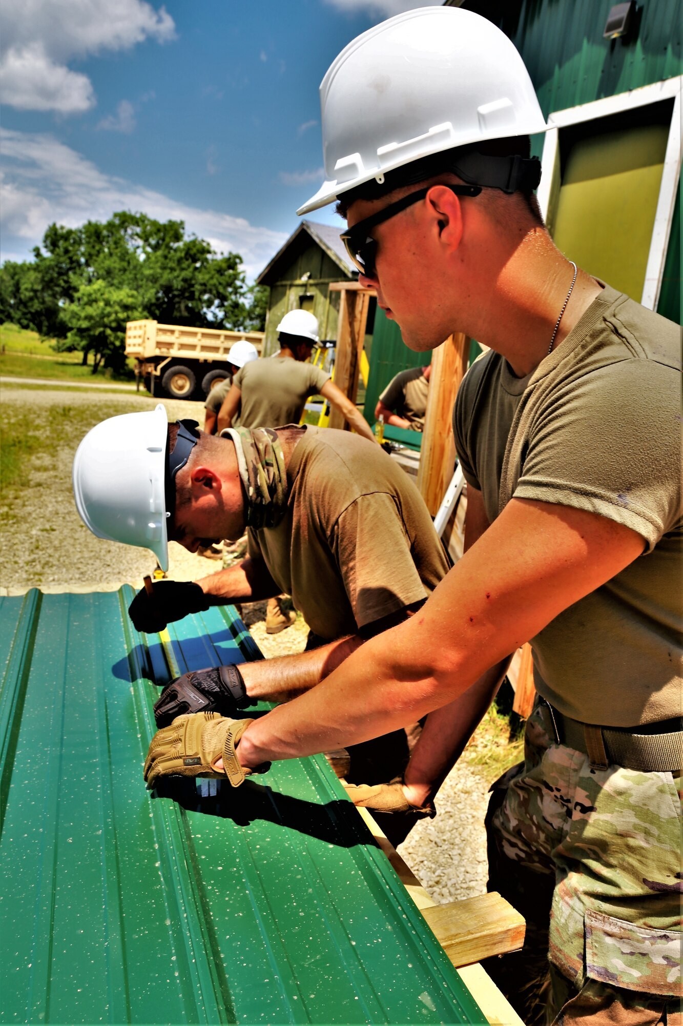 389th Engineer Company Soldiers Hone Skills Supporting Troop Project At ...