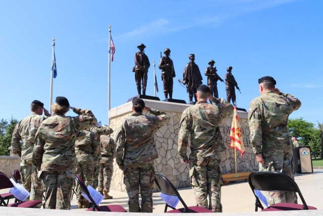 National Anthem at 2022 Fort McCoy Garrison Change of Command Ceremony