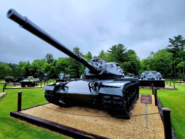 Fort McCoy&#39;s Equipment Park in historic Commemorative Area