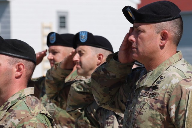 National Anthem at 2022 Fort McCoy Garrison Change of Command Ceremony