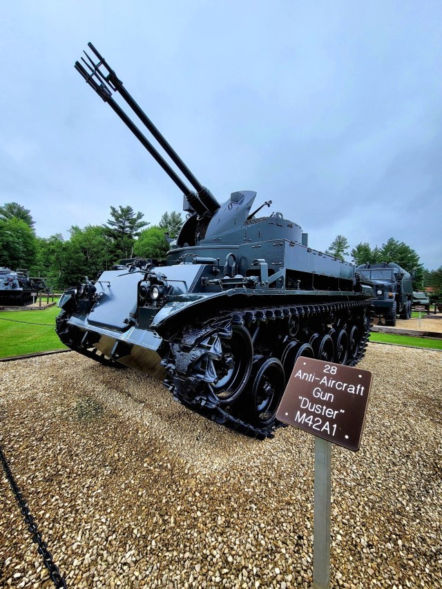 Fort McCoy&#39;s Equipment Park in historic Commemorative Area