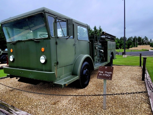 Fort McCoy&#39;s Equipment Park in historic Commemorative Area