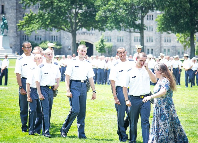 New cadets bask in relaxation during Ice Cream Social