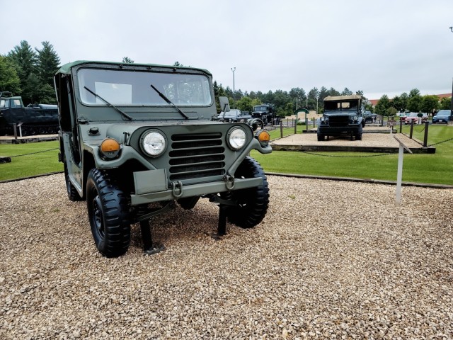 Fort McCoy&#39;s Equipment Park in historic Commemorative Area