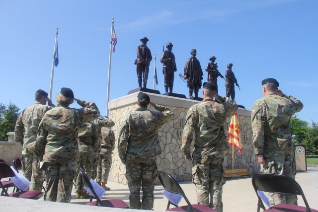 National Anthem at 2022 Fort McCoy Garrison Change of Command Ceremony