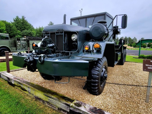 Fort McCoy&#39;s Equipment Park in historic Commemorative Area