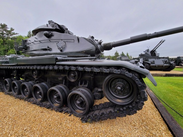 Fort McCoy&#39;s Equipment Park in historic Commemorative Area