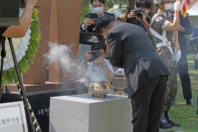 Battle of Daejeon remembrance ceremony July 19
