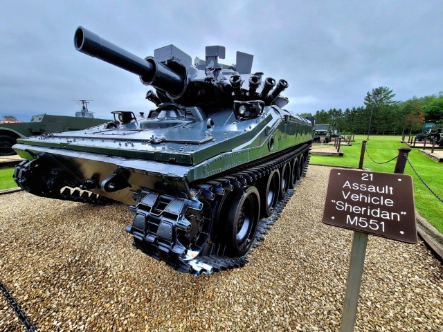 Fort McCoy&#39;s Equipment Park in historic Commemorative Area