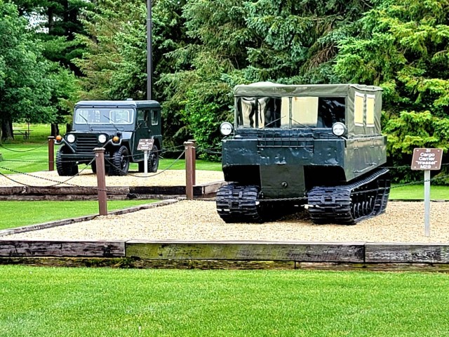 Fort McCoy&#39;s Equipment Park in historic Commemorative Area