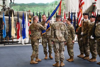 Parker assumes command of Aviation Center Logistics Command