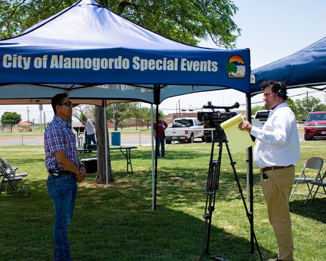 Albuquerque District joins City of Alamogordo for ribbon-cutting on McKinley Channel Flood Project