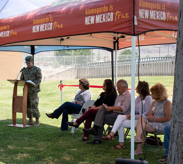 Albuquerque District joins City of Alamogordo for ribbon-cutting on McKinley Channel Flood Project