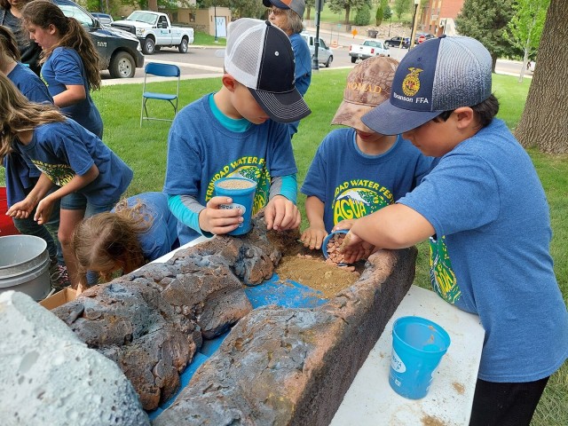 Trinidad Lake staff help area children learn about water and water safety
