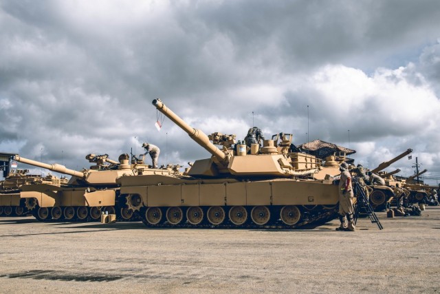 1st Cavalry Division Fields New Tanks