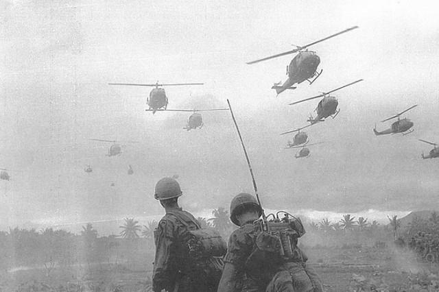 1st Cavalry Division Troopers during Vietnam War