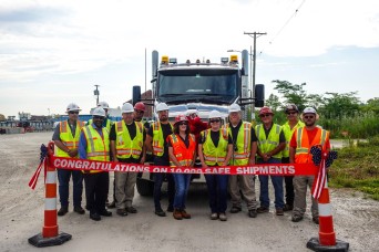 10,000 truckloads safely moved from the Luckey FUSRAP site