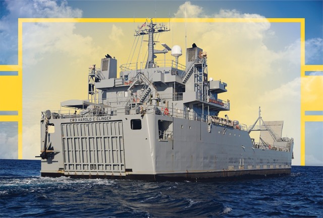 The Ship to Shore Logistics Vessel being developed by the Army will offer additional capabilities. 