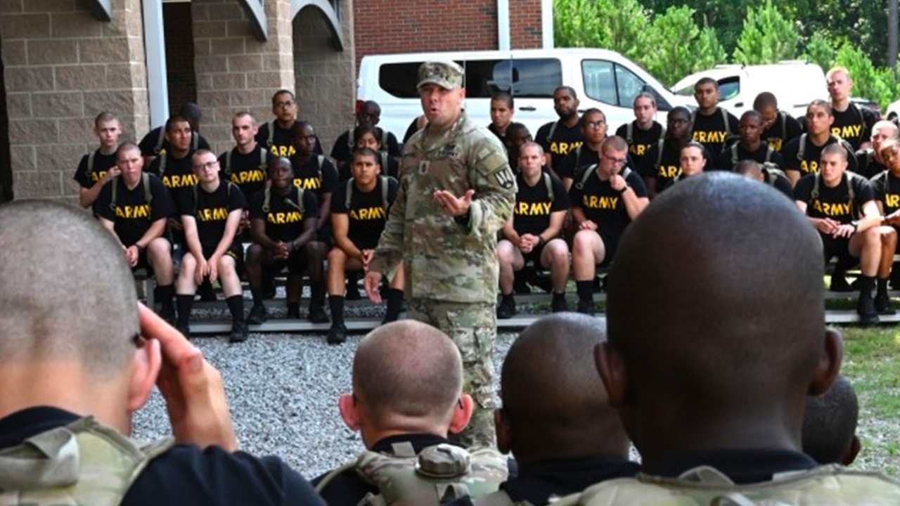 To become a soldier at Fort Jackson, U.S. Army recruits face