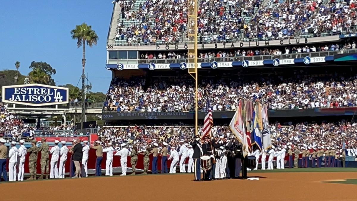 MLB All-Star Game a homerun for Joint Armed Forces Color Guard