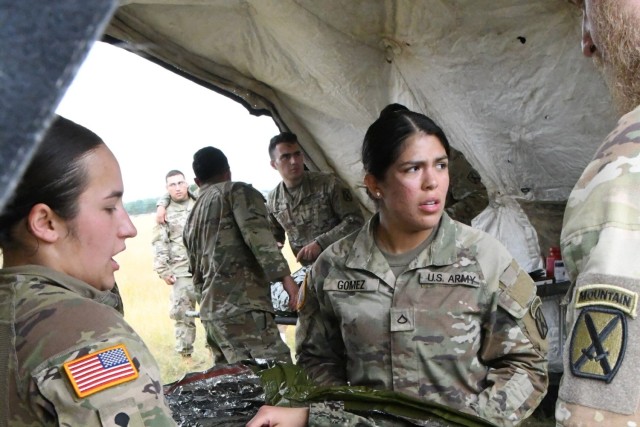 Navy Reservists practice tactical field care, medical skills during annual Operation Commanding Force at Fort Drum