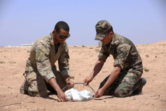 U.S. Army Explosive Ordnance Disposal Soldiers deploy to Tunisia for African Lion