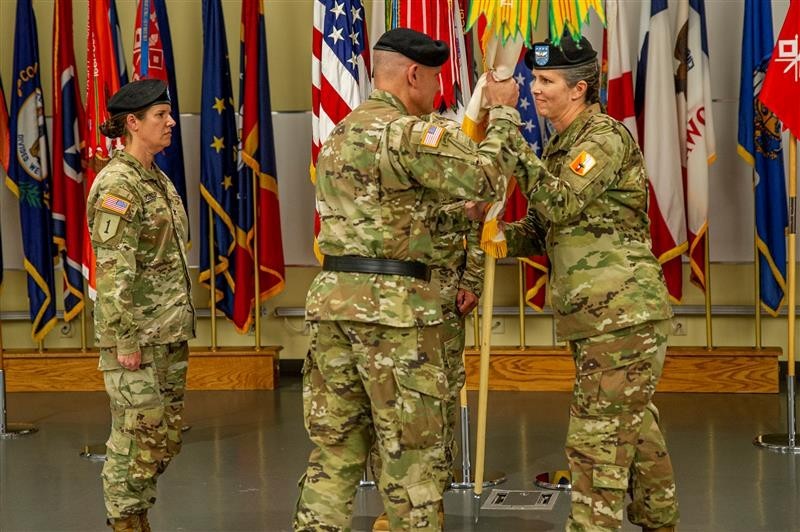 Colonel Darcy Saint-Amant relinquishes command to Colonel Julia Donley ...